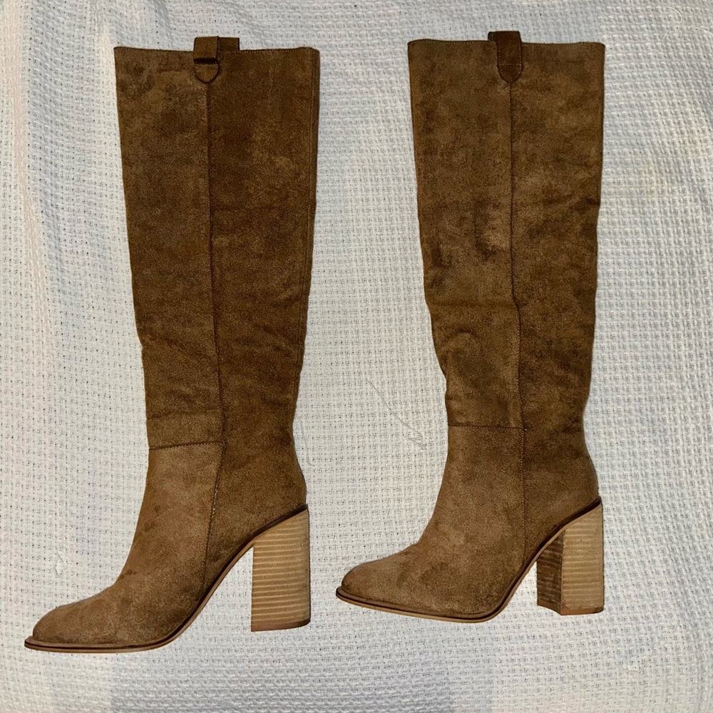 Mi.iM Tall Brown Heeled Boots